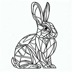 rabbit-4.jpg Wall Decoration Rabbit