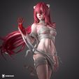 7.jpg Lucy (Elfen Lied) STL Ready-to-Print Figure