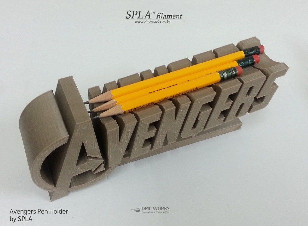 avenger_4_display_large.jpg Free STL file Avengers Pen Holder・3D printer design to download, Dourgurd