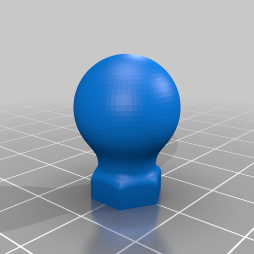 BallNut.png Articulating Raspberry Pi Camera Mount for Tevo Tornado