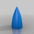 Jericho_Missile_Nose_Cone_LOC_75mm_Hollow_No_Shoulder.png Jericho Missile Nose Cone 3.0 Inch (75mm)