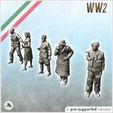1-PREM.jpg Characters of the escape of Benito Mussolini (Gran Sasso raid) with Otto Skorzeny - World War Two Second Front Campaign Tabletop Mini