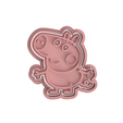 George.png Peppa Pig Full Character Set Cookie Cutter (For Personal Use)