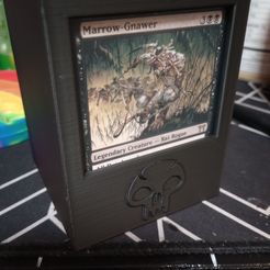 IMG_20230509_141234241.jpg 3MF-Datei Magic: The Gathering - MTG Commander Mana Symbol Deckbox - aufklappbarer Deckel・Design für 3D-Drucker zum herunterladen