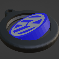 Volkswagen Logo por Nathan S, Descargar modelo STL gratuito