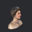 model-4.png Queen Elizabeth young-bust/head/face ready for 3d printing