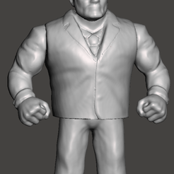 Untitled.png Fichier OBJ wwf wwe aew ecw wcw retro・Design pour imprimante 3D à télécharger