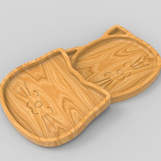 cats-serving-tray-for-kids,-wooden-bowl,-cnc-file,-cnc-digital-file,-cnc-bowl-digital,-valet-tray-fi.jpg Katze Serviertablett 250 Stück Cnc Cut 3D Modell Datei für CNC Router Graveur, Platte Carving Maschine, Relief, Serviertablett Artcam, Aspire, VCarve, Cutt3D