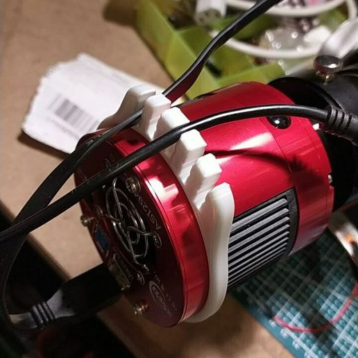 ZWO ASI 78mm Cable Managment 3D model