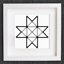 Capture d’écran 2017-12-05 à 10.19.42.png Free STL file Customizable Origami Froebel Star・3D print object to download