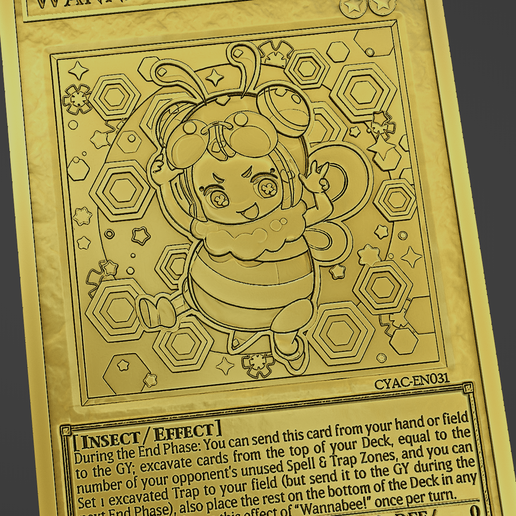 wannabee - yugiohFree STL File for Cults