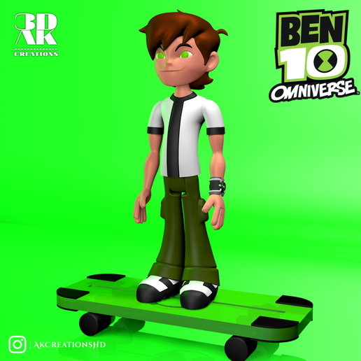 👴 Ben 10 Omniverse 10 Jahre alter Ben 3d Druck Modell・ 3D