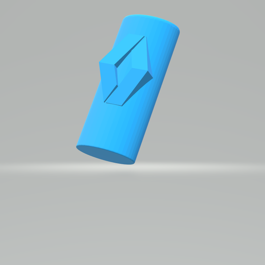 funda para encendedor renault logo 3D model