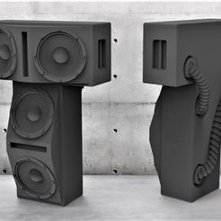 mmk0.JPG Free STL file KLF T Speakers - Mu Mu !・3D printing model to download, BigMrTong