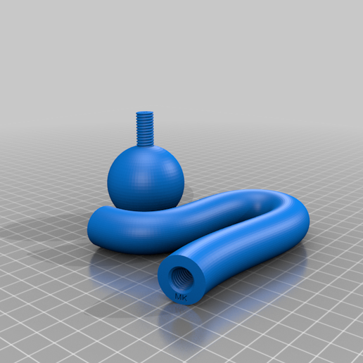 Delivery bill holder universal 3D model