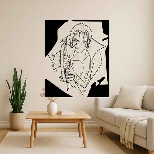 One Piece Red-Haired Shanks Sword