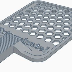 ext.jpg Free 3D file Fly Swatter (Dalek-Model) - Reinforced・3D print object to download