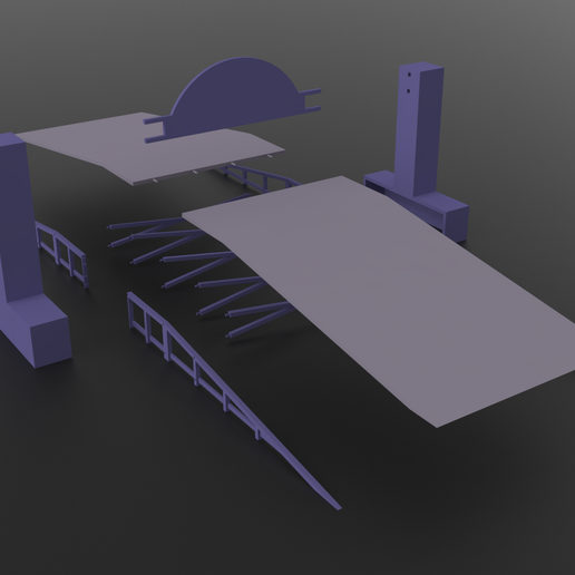 STL file Rally ramp 1:64 🏎️ ・3D printable model to download・Cults