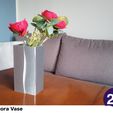 FV-1.jpg Vase Formora, modern minimalistic design, easy to print