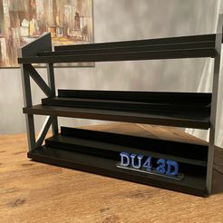 thumbnail_IMG_4707.jpg STL file Shelf for Hasbro's Star Wars The Bounty and other figures・3D printer design to download