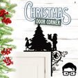 003A.jpg 🎅 Christmas door corner (santa, decoration, decorative, home, wall decoration, winter) - by AM-MEDIA