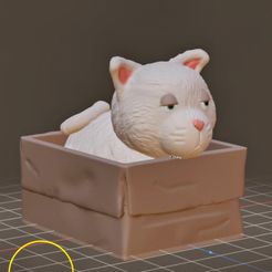 Screenshot_20230531_073824_Nomad-Sculpt.jpg Free STL file Cat in a box・3D printer design to download
