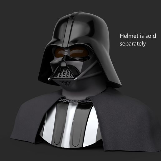 Helmet Is sold separately Fichier 3D Support pour révéler ou assembler le casque de Dark Vador・Plan imprimable en 3D à télécharger, Geosanmo