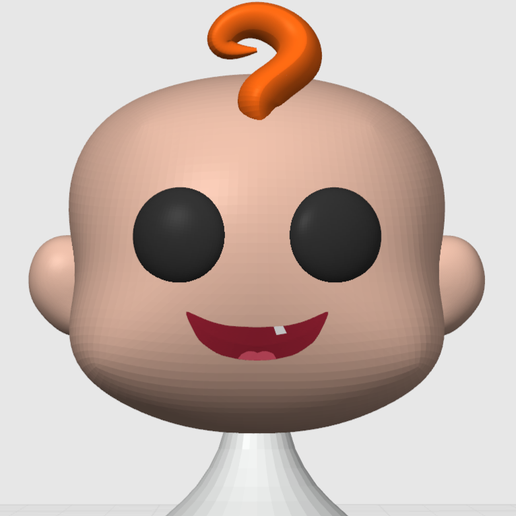 Giant Floating Baby Head Funko