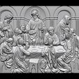 002.jpg CNC 3d Relief Model STL for Router 3 axis - The Last Supper