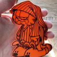 IMG_3974.jpeg Garfield Pajamas Magnet (8x3mm magnets)