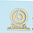 Day-6.png K-pop, P-pop, C-pop, Thai, Logos Collection 1 Logo Decor Display Ornament