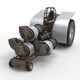 3.jpg Diecast Pulling tractor with 4 jet engines Version 2 Scale 1:25