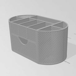 220848.jpg Fichier STL gratuit Conteneur d'organisation de bureau・Plan pour imprimante 3D à télécharger