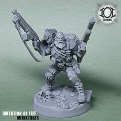 Gunsmith_Print_01.jpg Fichier 3D L'armurier, expert en munitions post-apocalyptiques・Modèle à télécharger et à imprimer en 3D