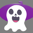 Ghost_Candy_02_Render_02.png Halloween Ghost Cookie // Design 02