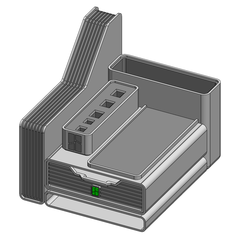 CAD-Assembly.png Файл STL Bambu Labs Station - станция для организации X1, X1 Carbon и P1P・Дизайн для загрузки и 3D-печати
