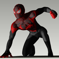 miles1.png Fichier STL miles morales original suite・Design pour imprimante 3D à télécharger