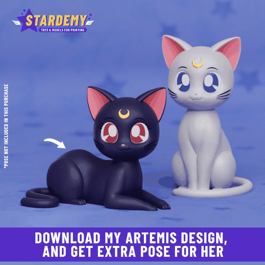 LunaExtra.png Luna Sailor Moon Statue Toy