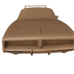 1.png STL file Dodge Charger・Model to download and 3D print
