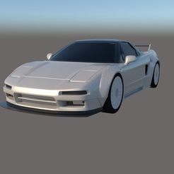 001.jpg Fichier STL NSX 1992 LB Works 1/10 body・Plan pour imprimante 3D à télécharger