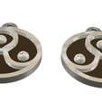 Fem-jewel-80-v3-03.png necklace pendant earrings  Bdsm swingers neck male female keychain Fem-j-80 3d-print and cnc