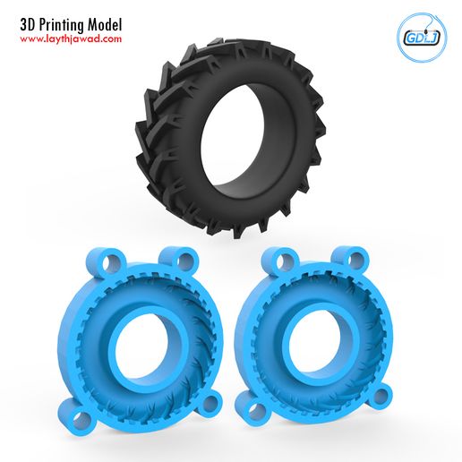 Tire Mold - 3D model önizlemesi