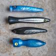 IMG_20230115_123340-01.jpeg STL file Heavy duty saltwater fishing lures collection (popper, stickbait, chisel lure))・3D printer model to download