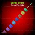 3.jpg Buster Sword From Final Fantasy VII - Fan Art 3D print model