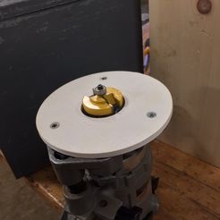 IMG_0769.JPG Free 3D file Router Base Plate・Template to download and 3D print
