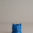 cat-pot-6.png Cat Planter STL File, 3D Printable Cat-Shaped Pot, Animal Planter Model for Succulents