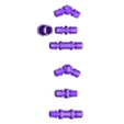 ZONAI GLUE - PINS.stl Zelda Zonai Device Builder Set - Print In Place