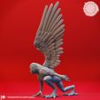 Harpy_04c.jpg Harpy - Crouching - Tabletop MIniature (Pre-Supported STL)