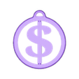 $ 0.6.stl Llavero Giratorio Articulado de Signo $