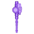 ArmHelvCannon-ModelB-Left.stl Sustitución del cañón automático para los caballeros más pequeños
